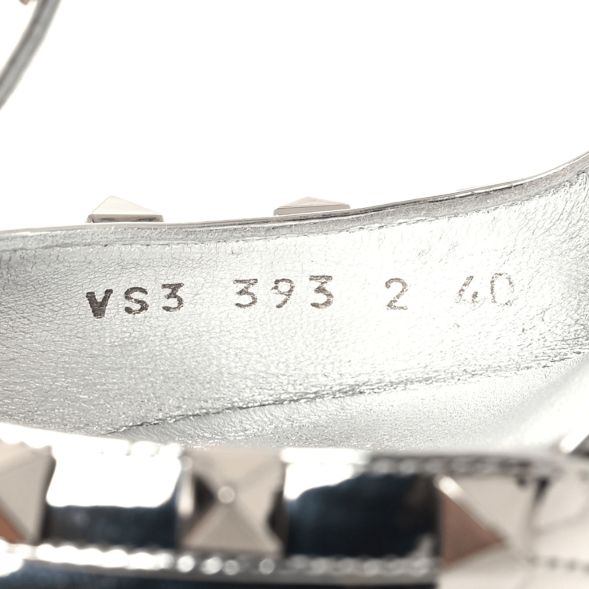 Valentino Rockstud Silver Bag & Pumps Set