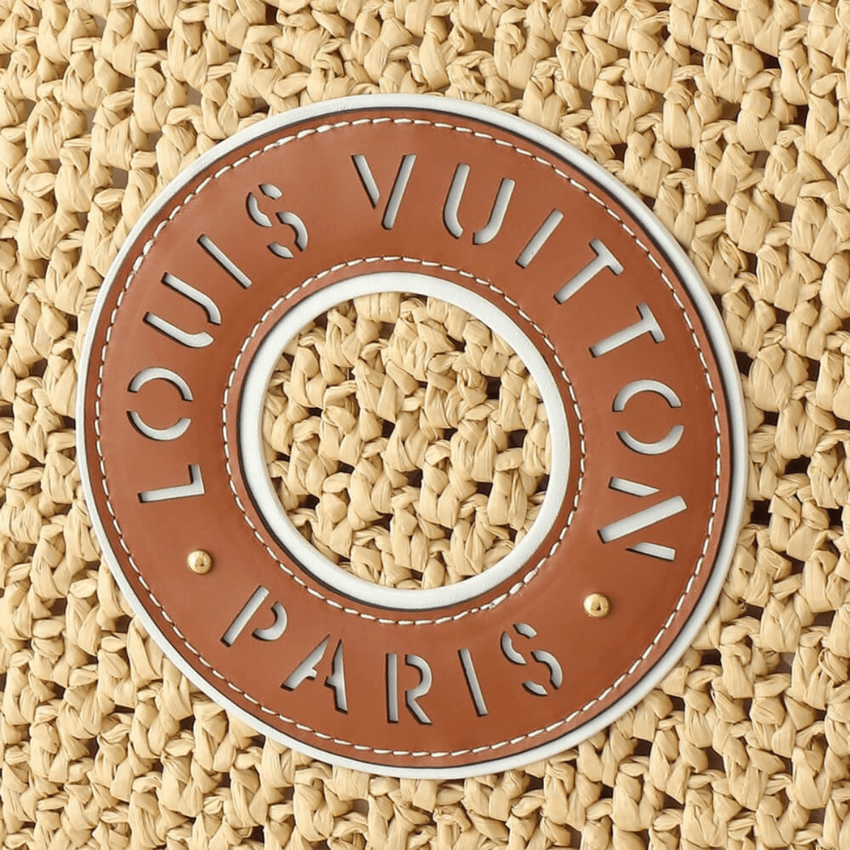 Louis Vuitton By The Pool Raffia Onthego MM M24723