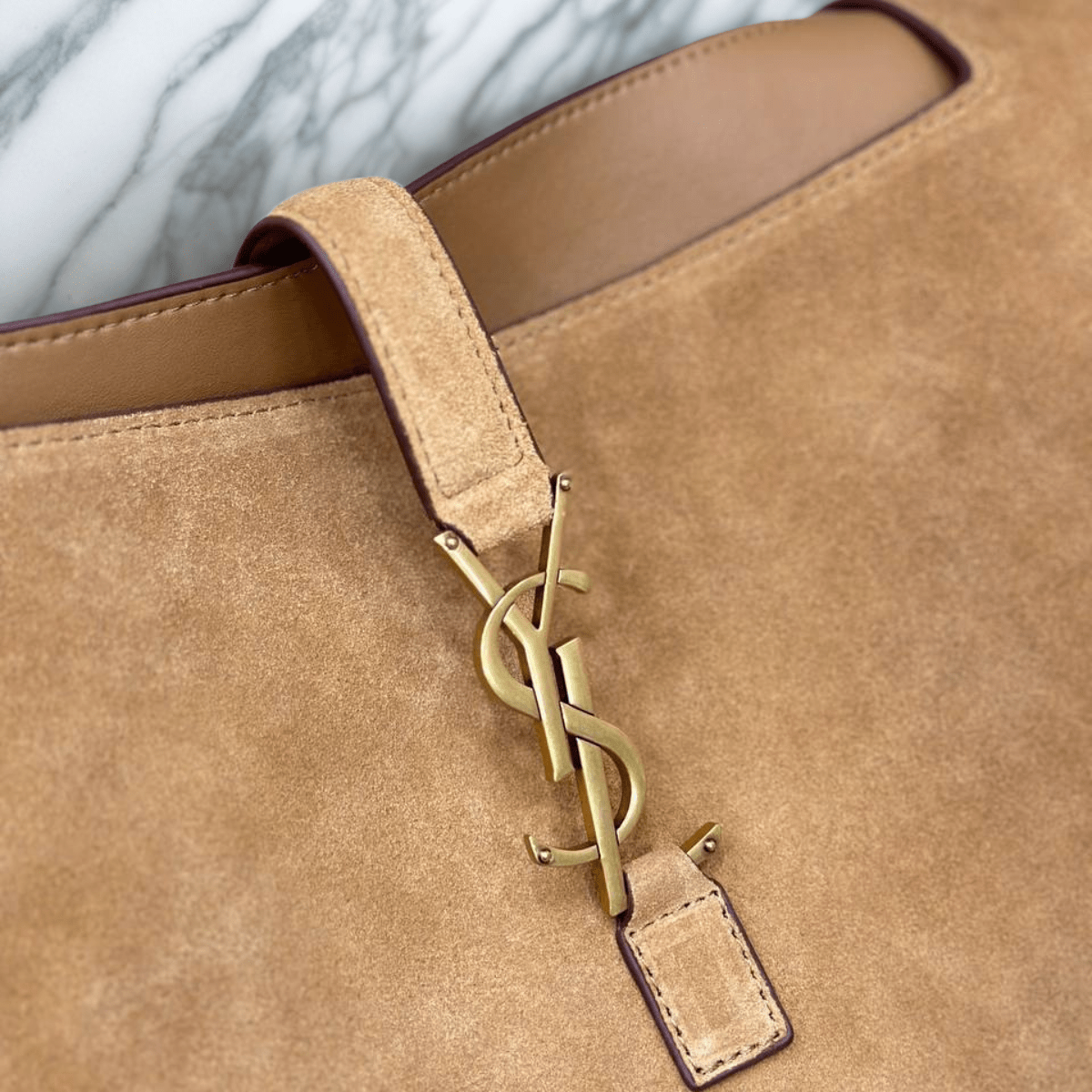 Le 5 à 7 Bea in Suede by Yves Saint Laurent