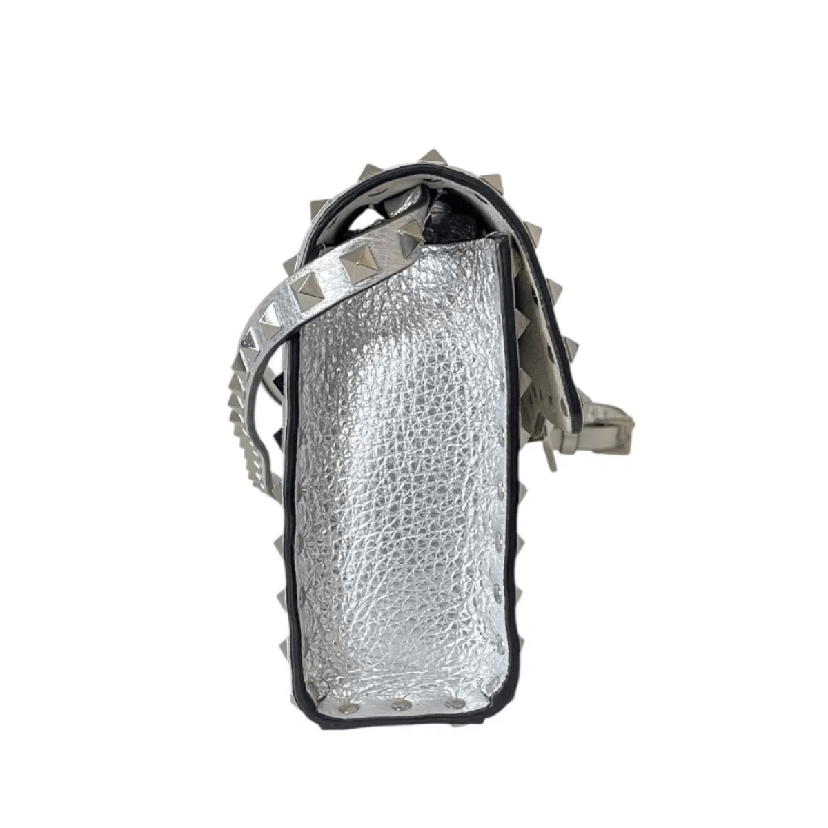 Valentino Rockstud Silver Bag & Pumps Set
