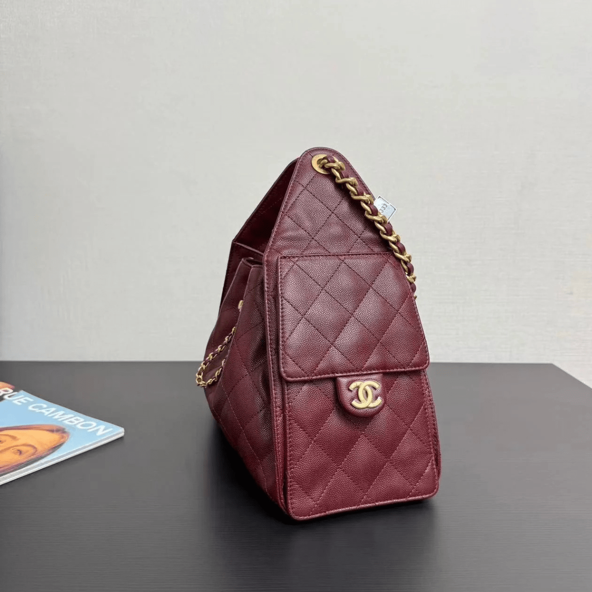 Chanel 25 Bordeaux