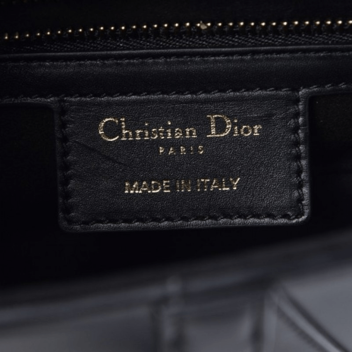 Large Soft Saddle Bag with Strap by Dior