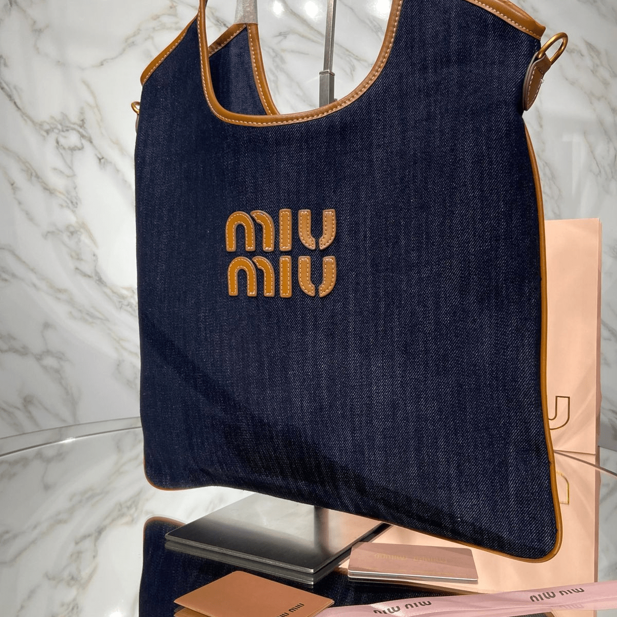 Miu Miu Ivy Denim Bag
