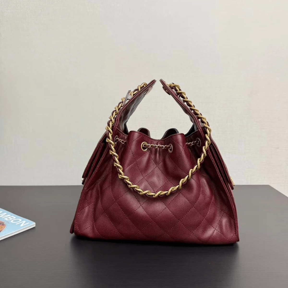 Chanel 25 Bordeaux