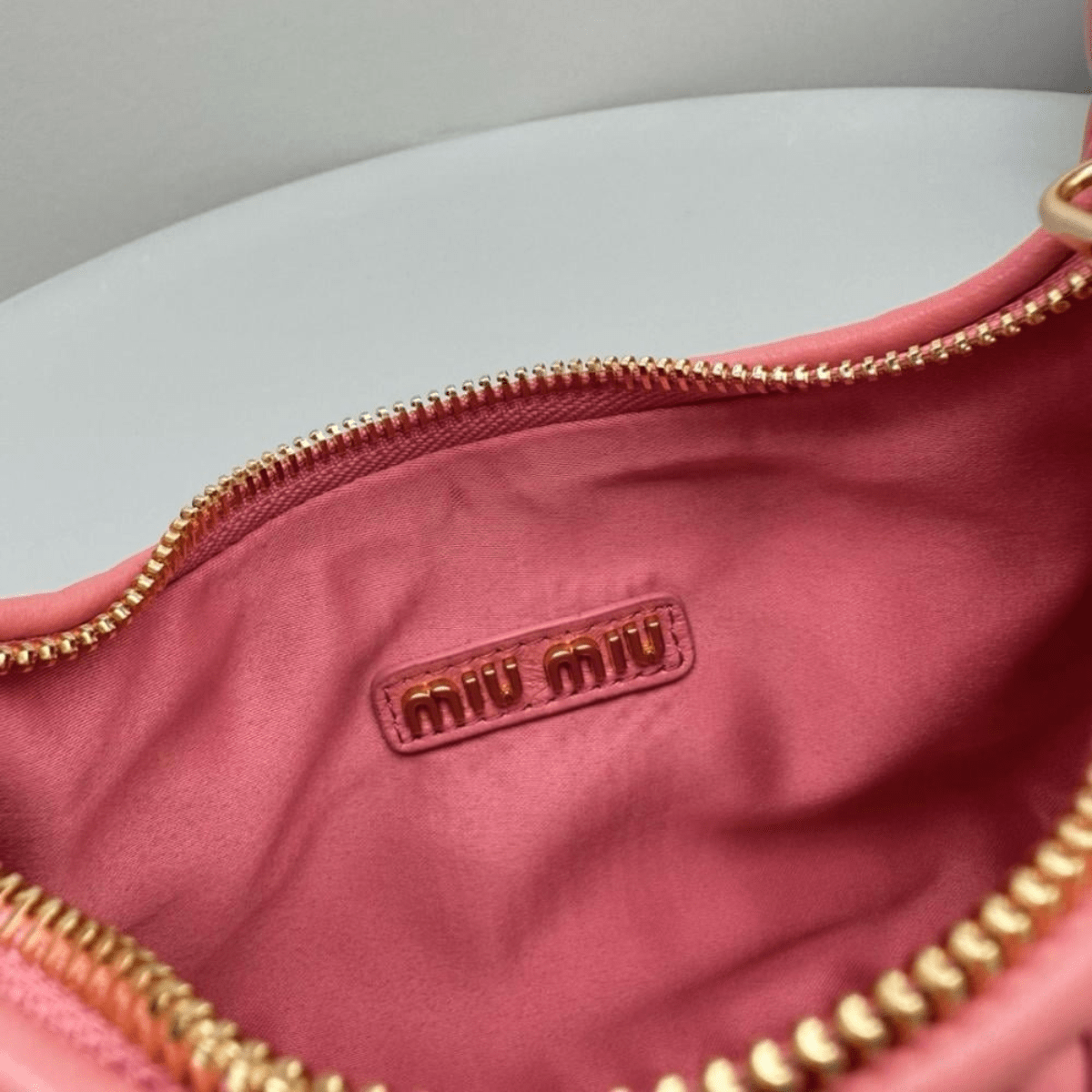 Miu Miu Wander Shoulder Bag in Matelassé Nappa Leather