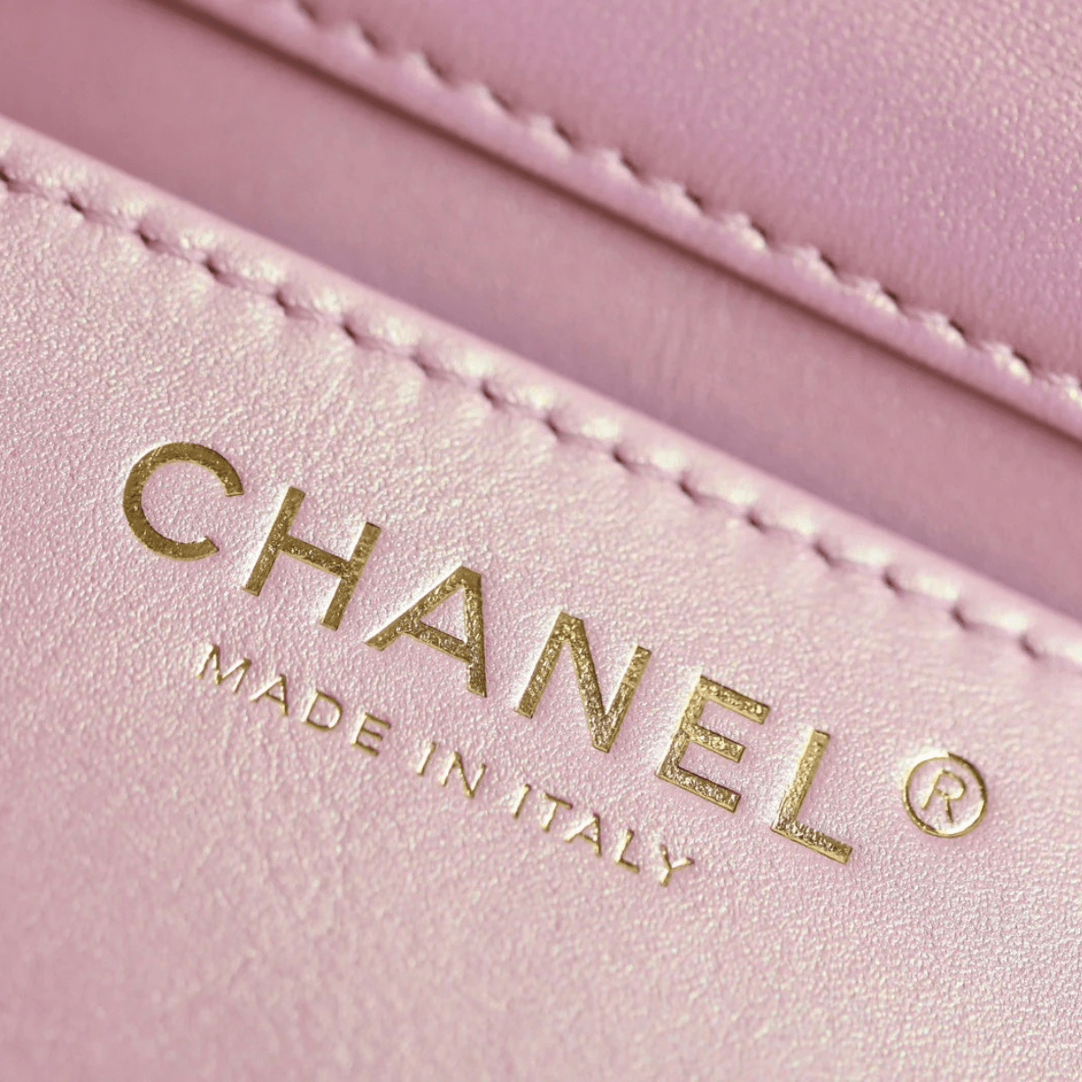 Chanel Classic Flap Mini Bag in Pink Lambskin with Gold Hardware