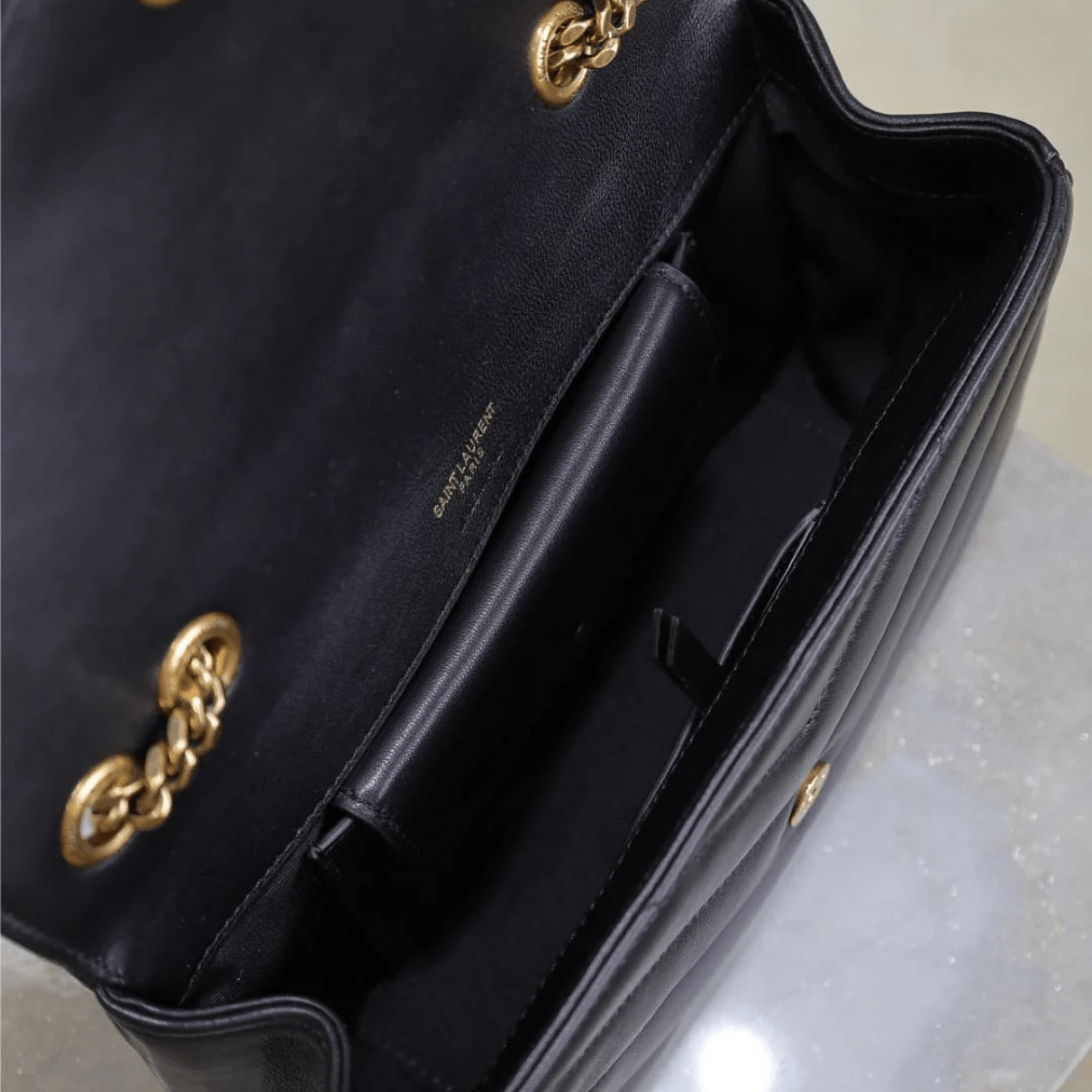 YSL Signature Set – Loulou Bag & Opyum Sandal