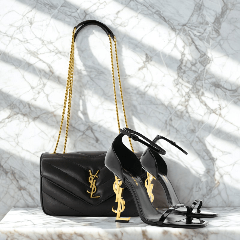 YSL SIGNATURE SET– LOULOU BAG & OPYUM SANDAL