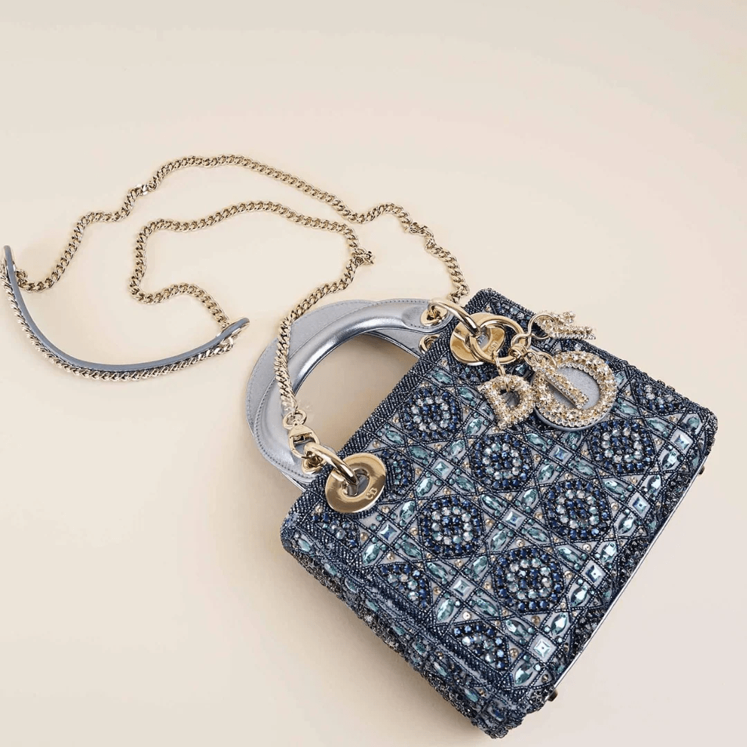 Lady Dior Mini Pearls