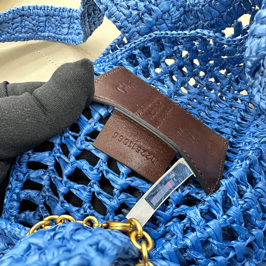 Chloé Summer Banana Bag in Raffia