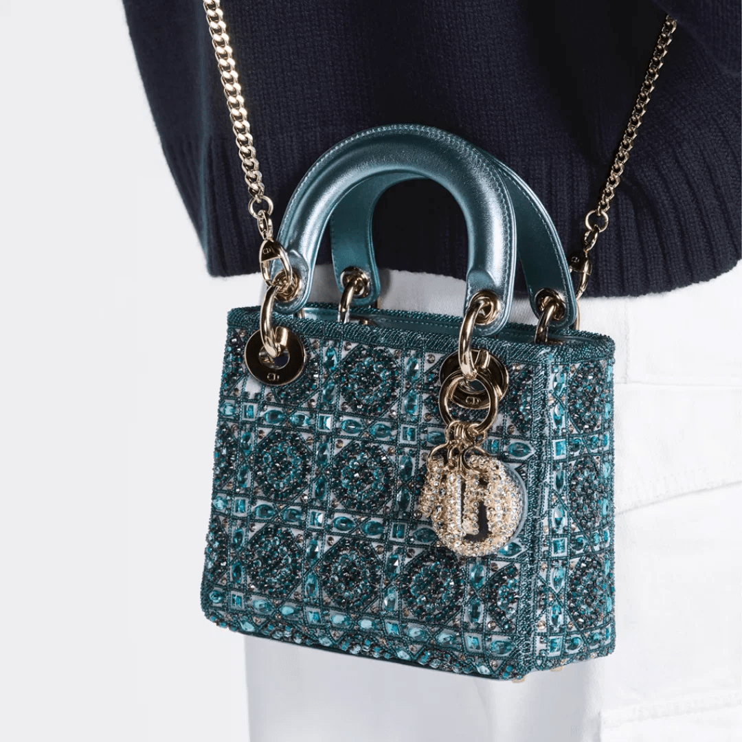 Lady Dior Mini Pearls