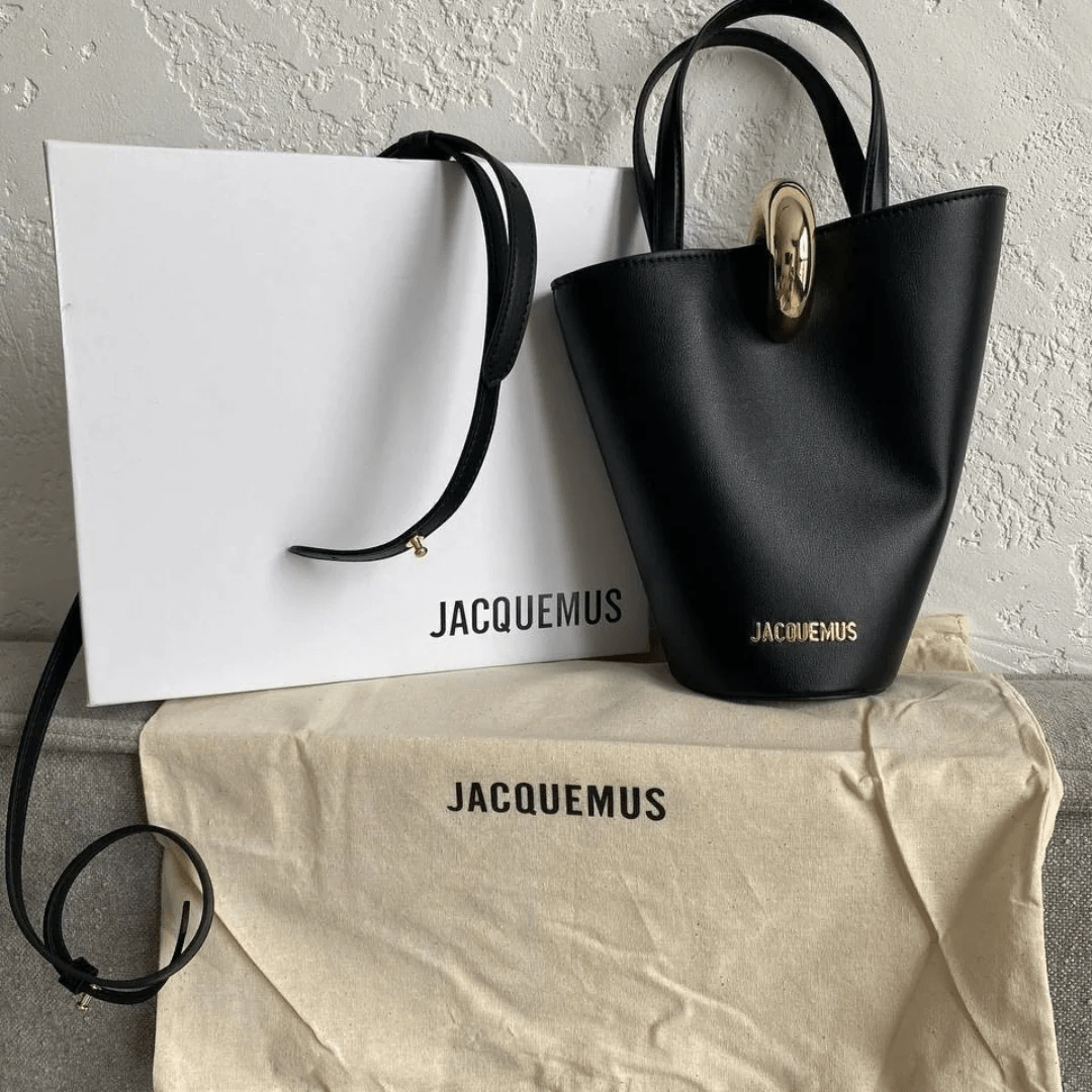 Jacquemus Le Petit Bambola Leather Tote