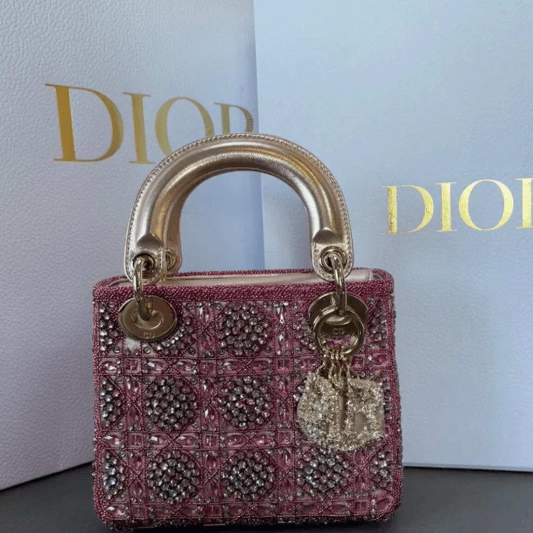 Lady Dior Mini Pearls