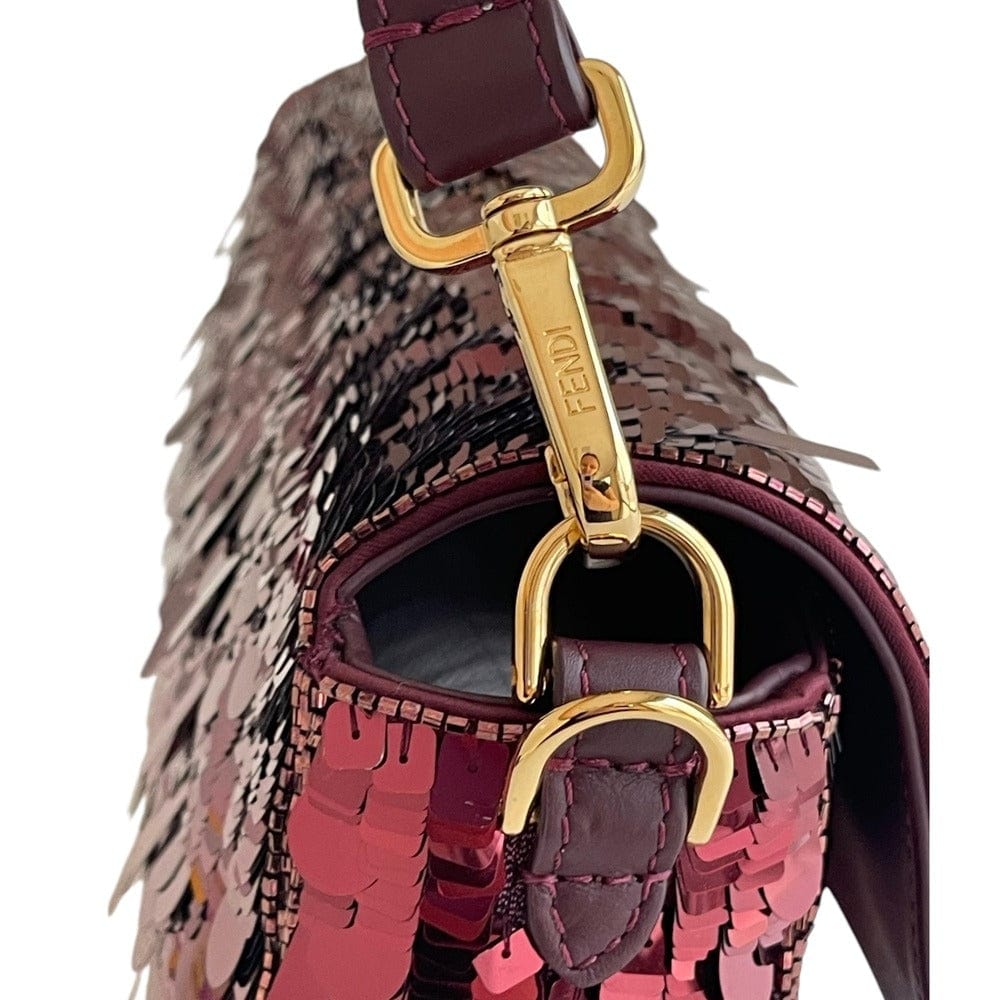 Fendi Baguette Bag in Red Sequins